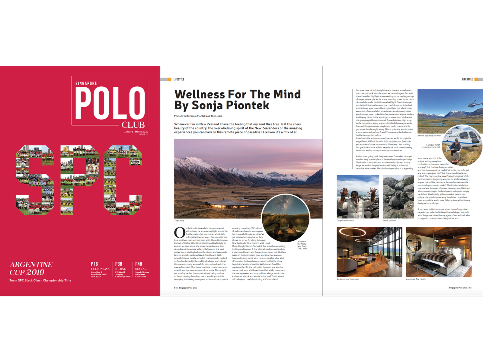 ARTICLE IN POLO MAGAZINE